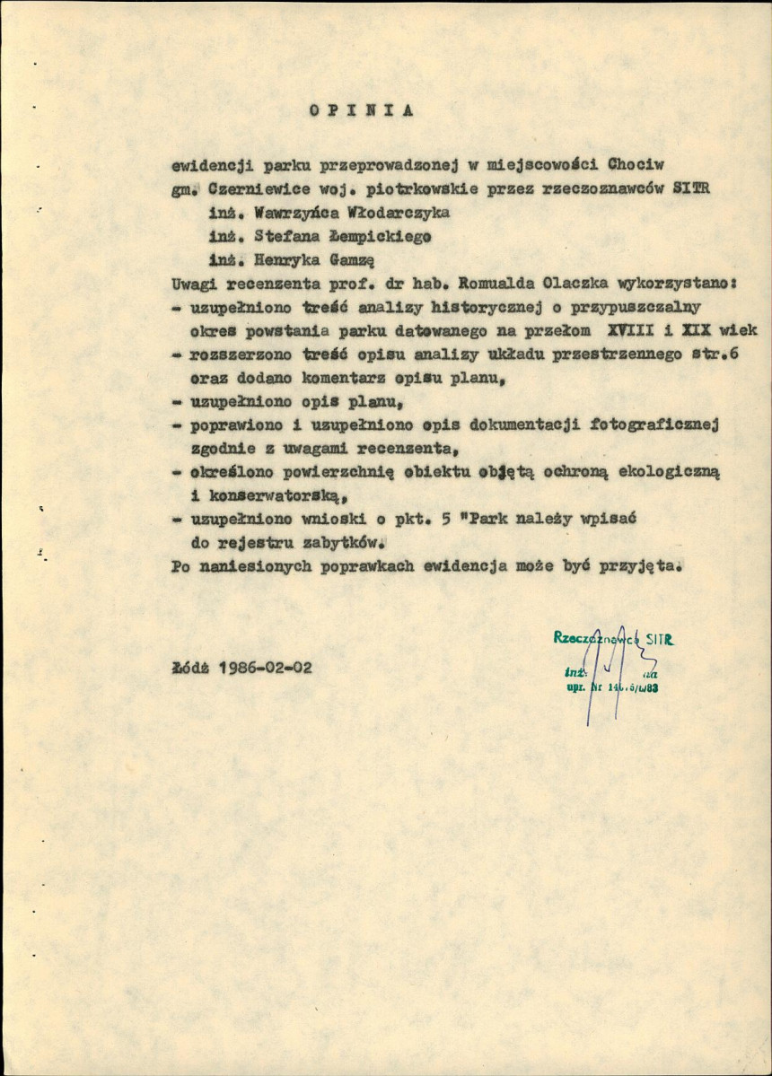 EP - Ewidencja parkowa, skan nr 7