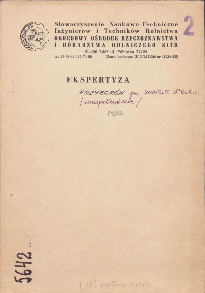 EP - Ewidencja parkowa, skan nr 22
