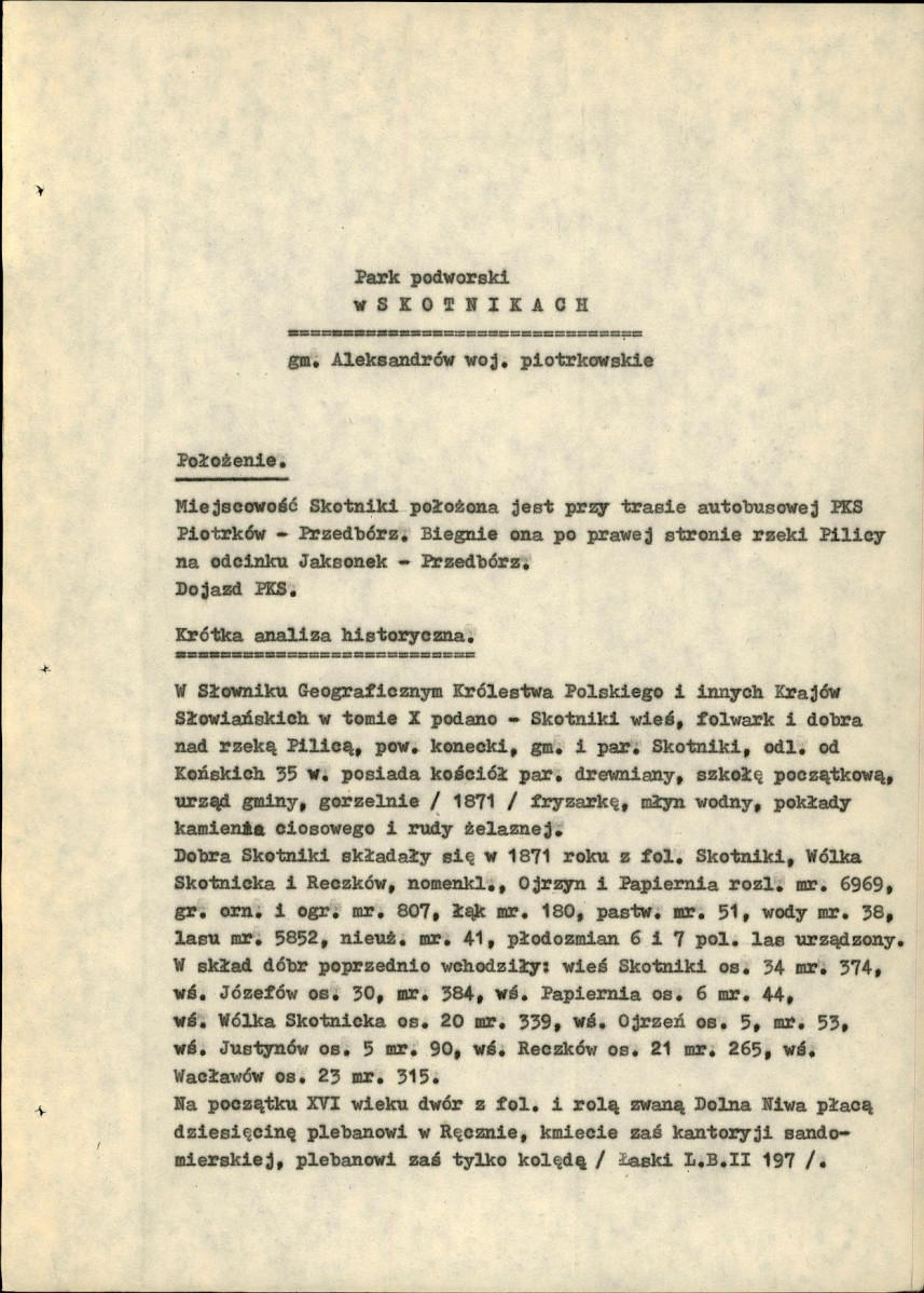 EP - Ewidencja parkowa, skan nr 9