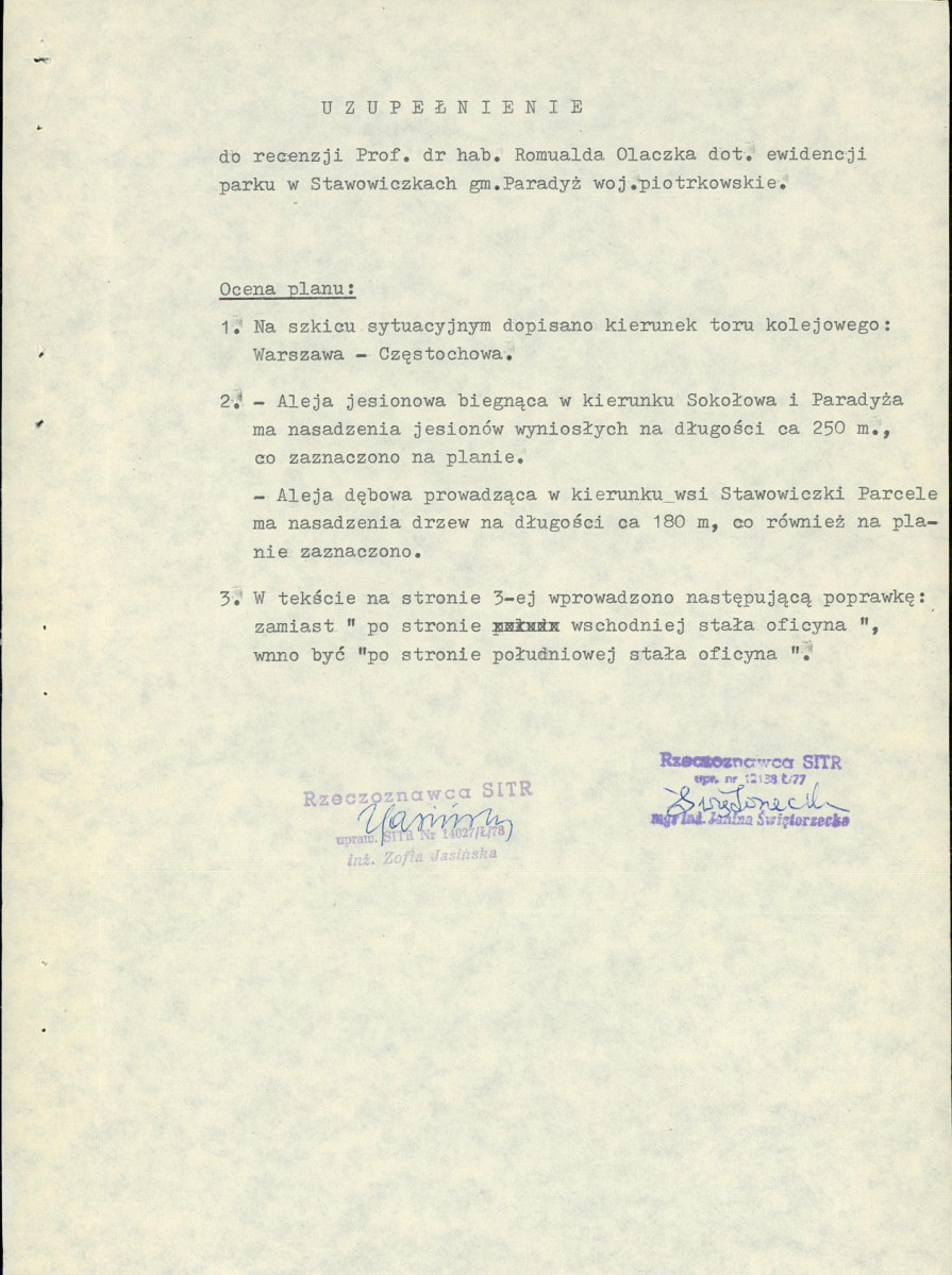EP - Ewidencja parkowa, skan nr 6