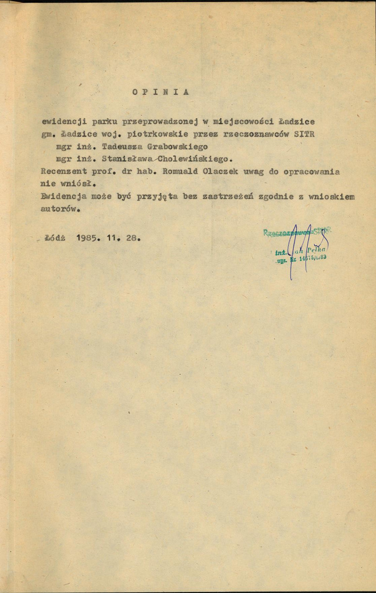 EP - Ewidencja parkowa, skan nr 6