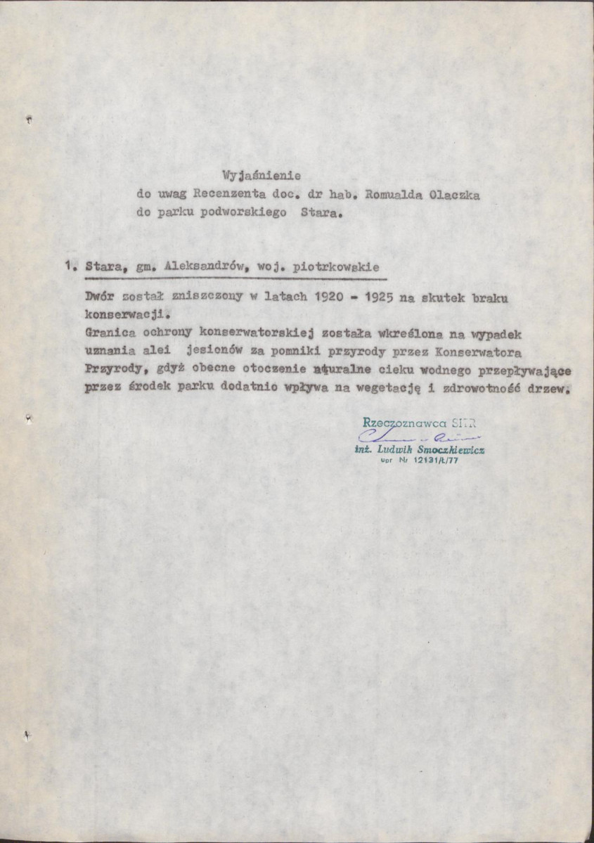 EP - Ewidencja parkowa, skan nr 6