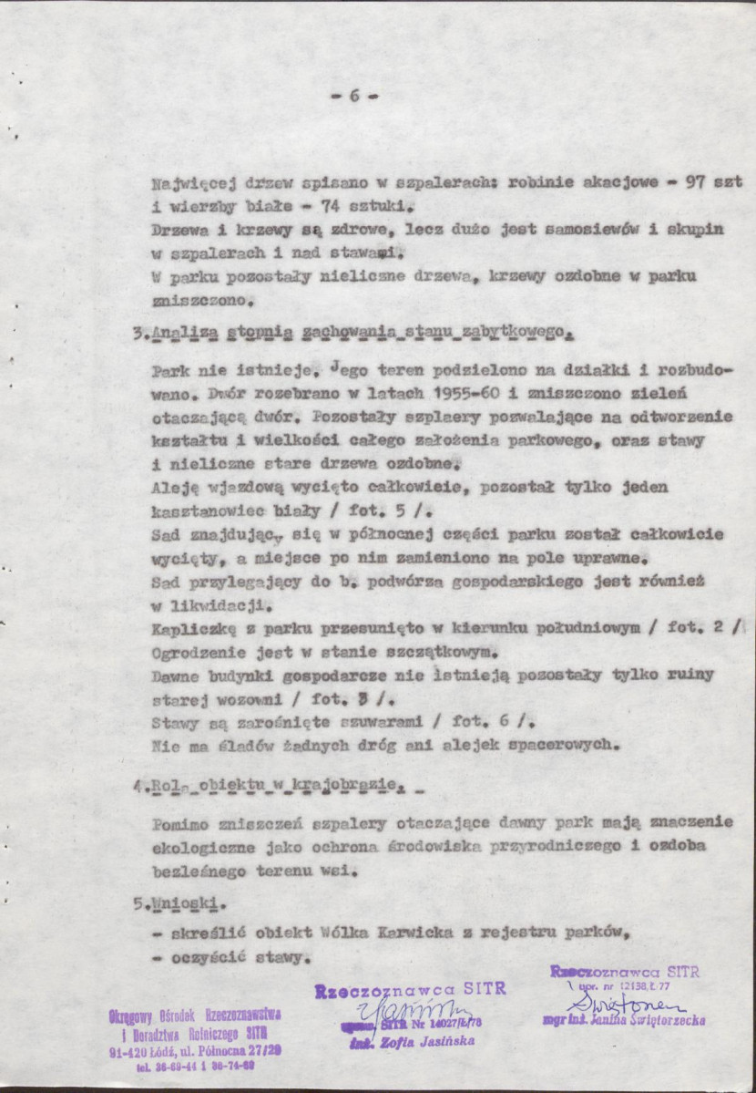 EP - Ewidencja parkowa, skan nr 13