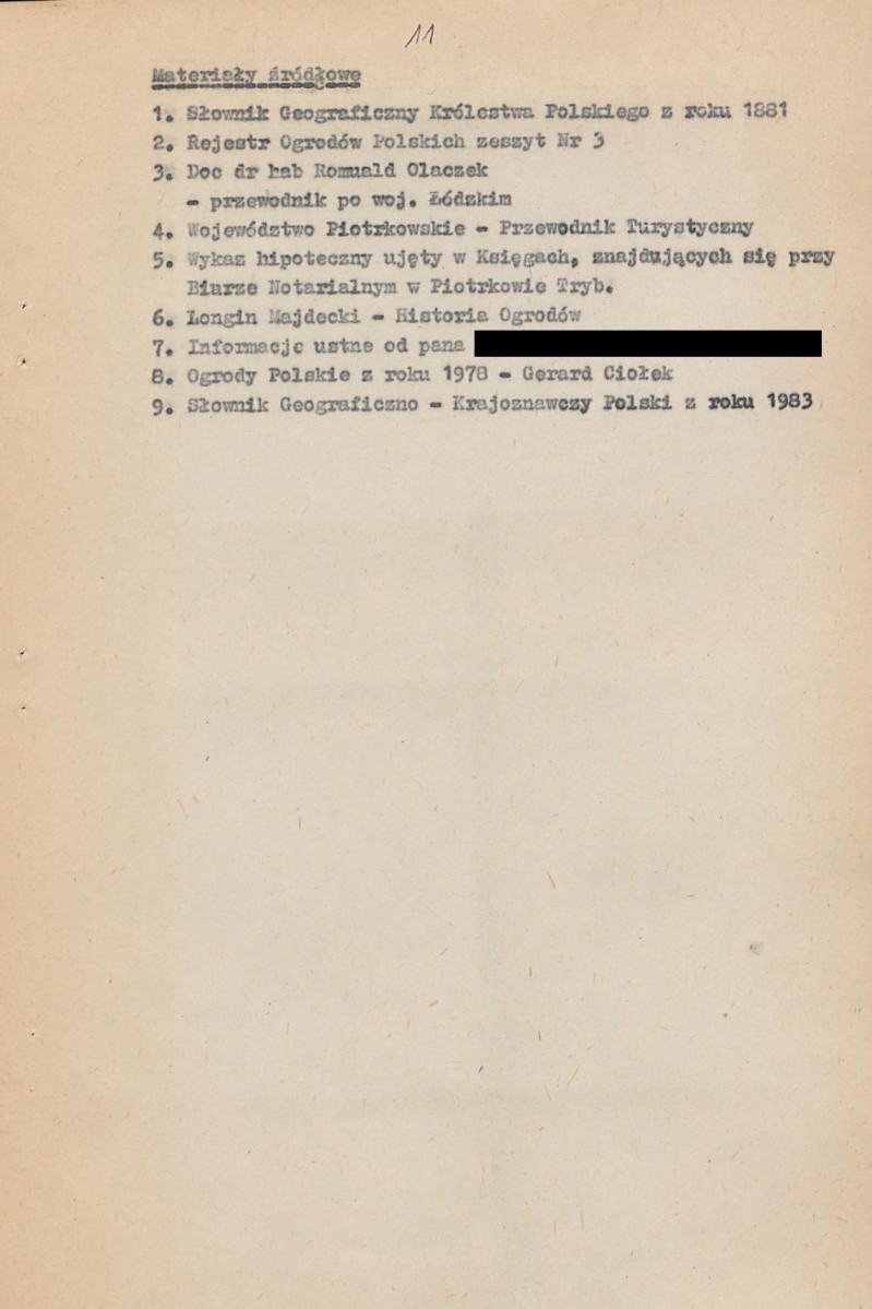EP - Ewidencja parkowa, skan nr 18