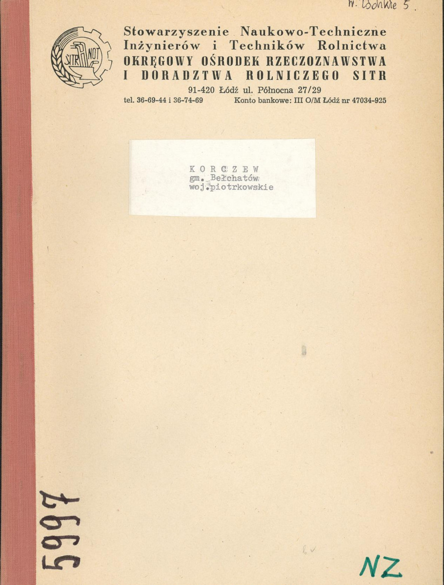 EP - Ewidencja parkowa, skan nr 1