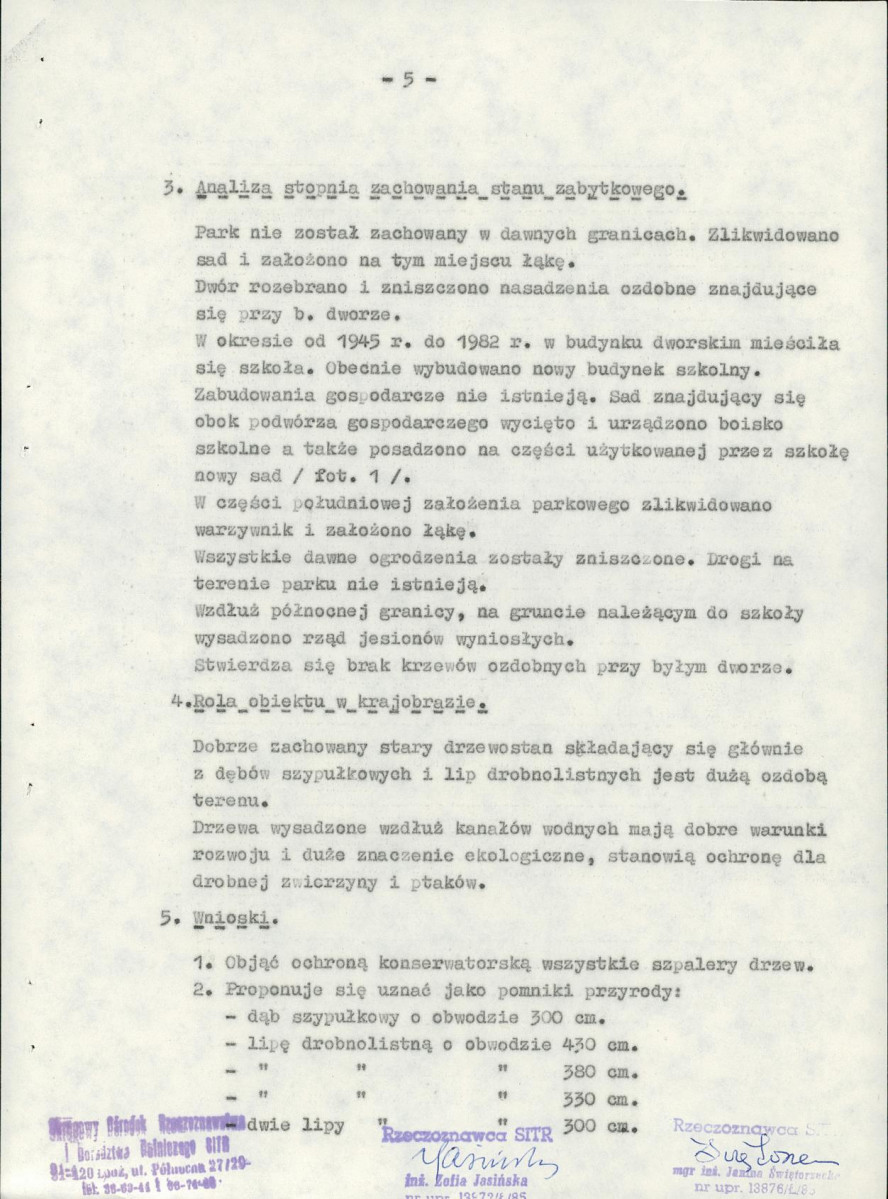 EP - Ewidencja parkowa, skan nr 13
