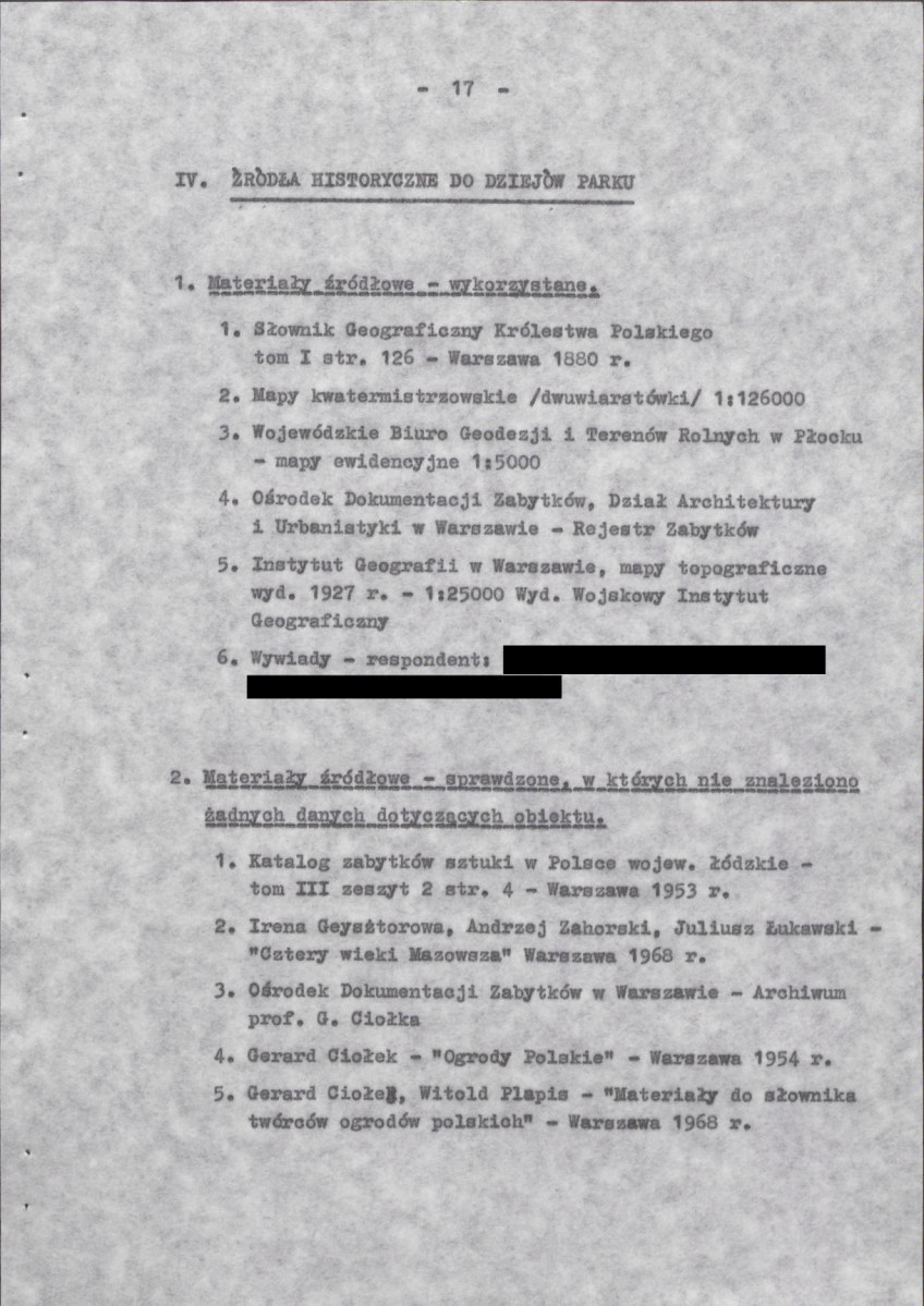 EP - Ewidencja parkowa, skan nr 25
