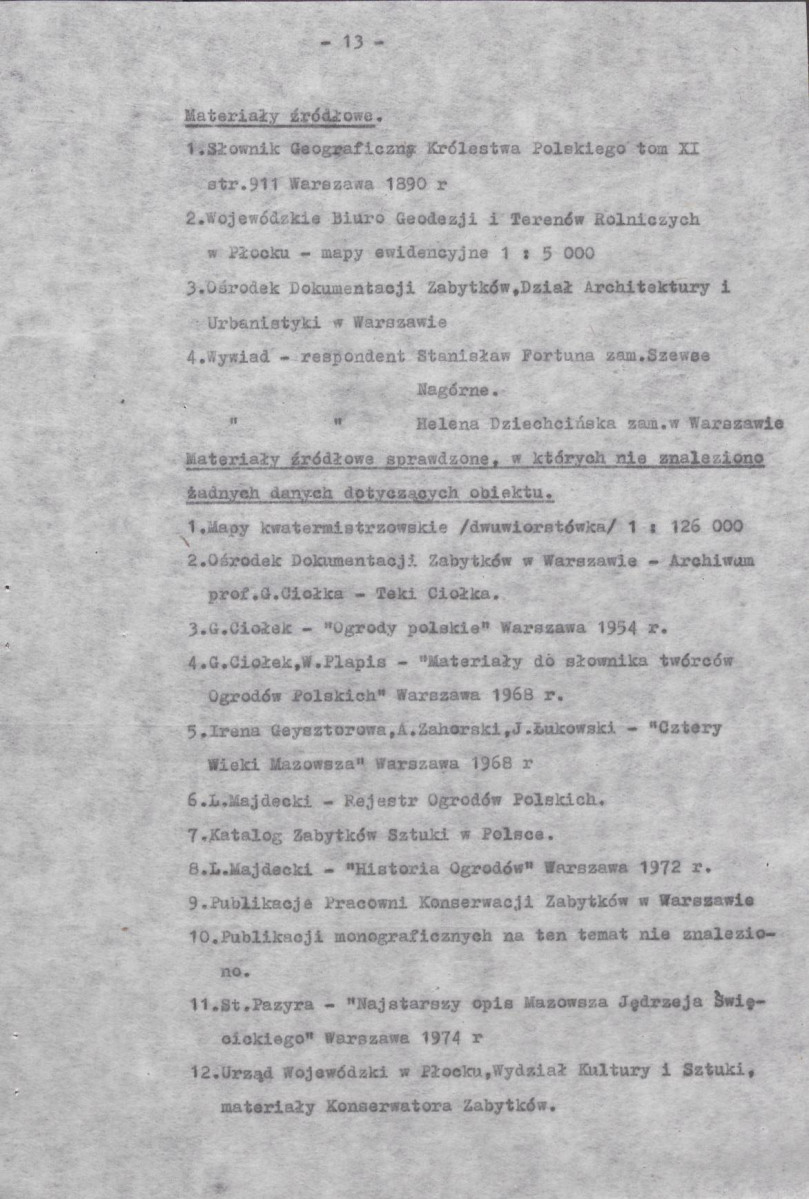 EP - Ewidencja parkowa, skan nr 19
