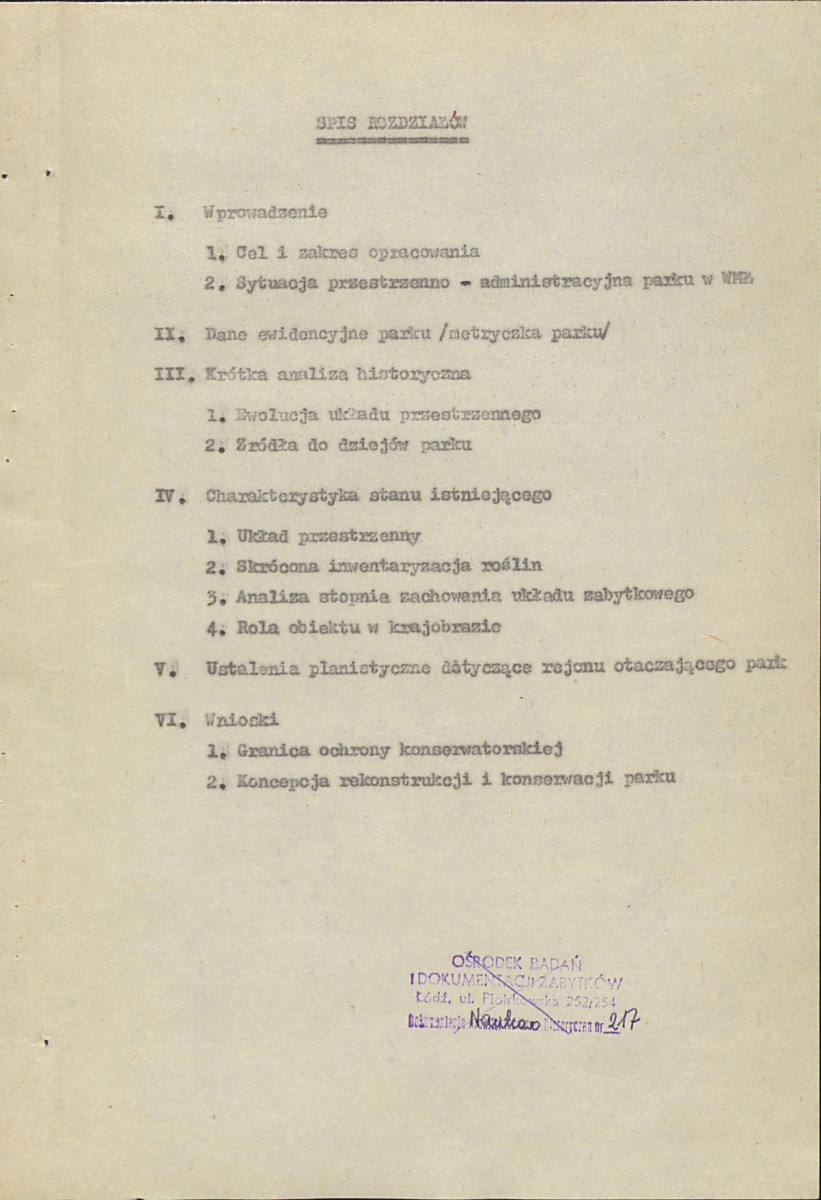 EP - Ewidencja parkowa, skan nr 6