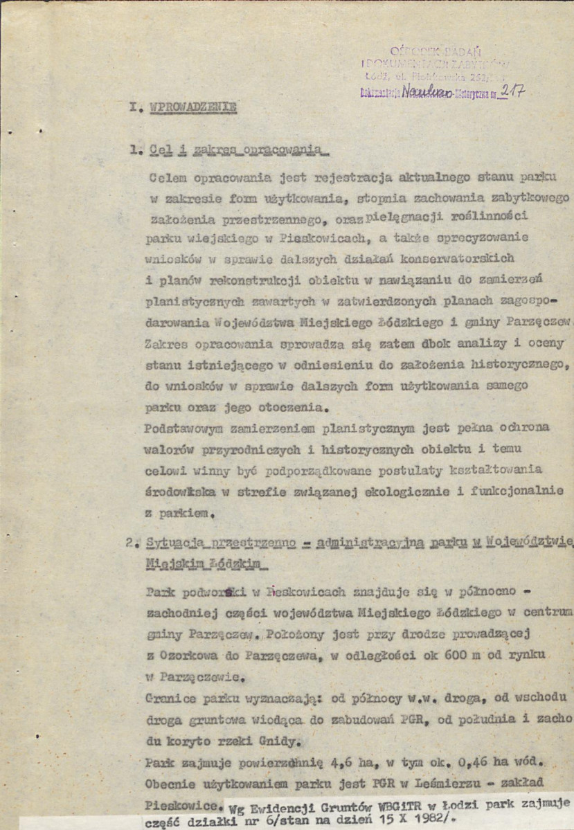 EP - Ewidencja parkowa, skan nr 8