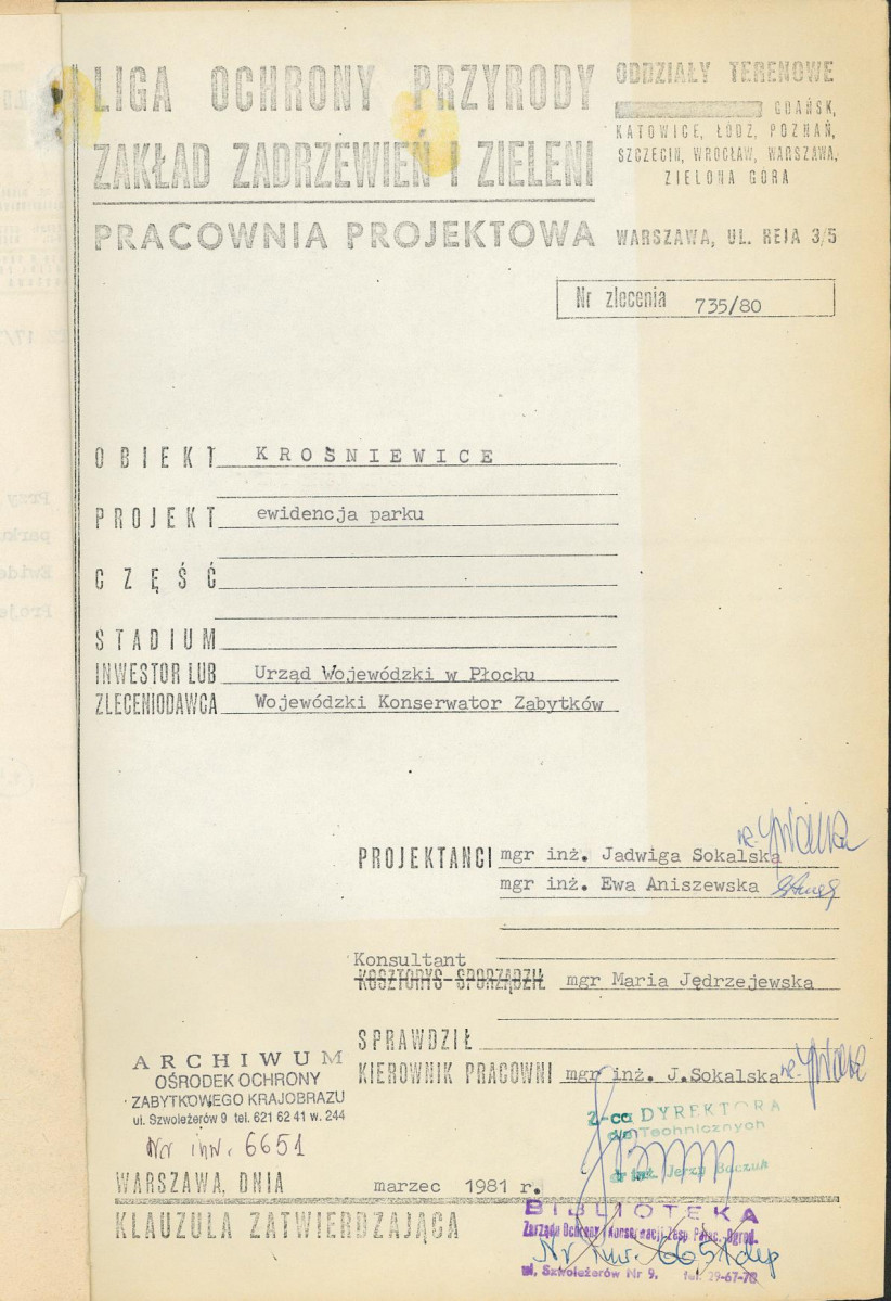 EP - Ewidencja parkowa, skan nr 5