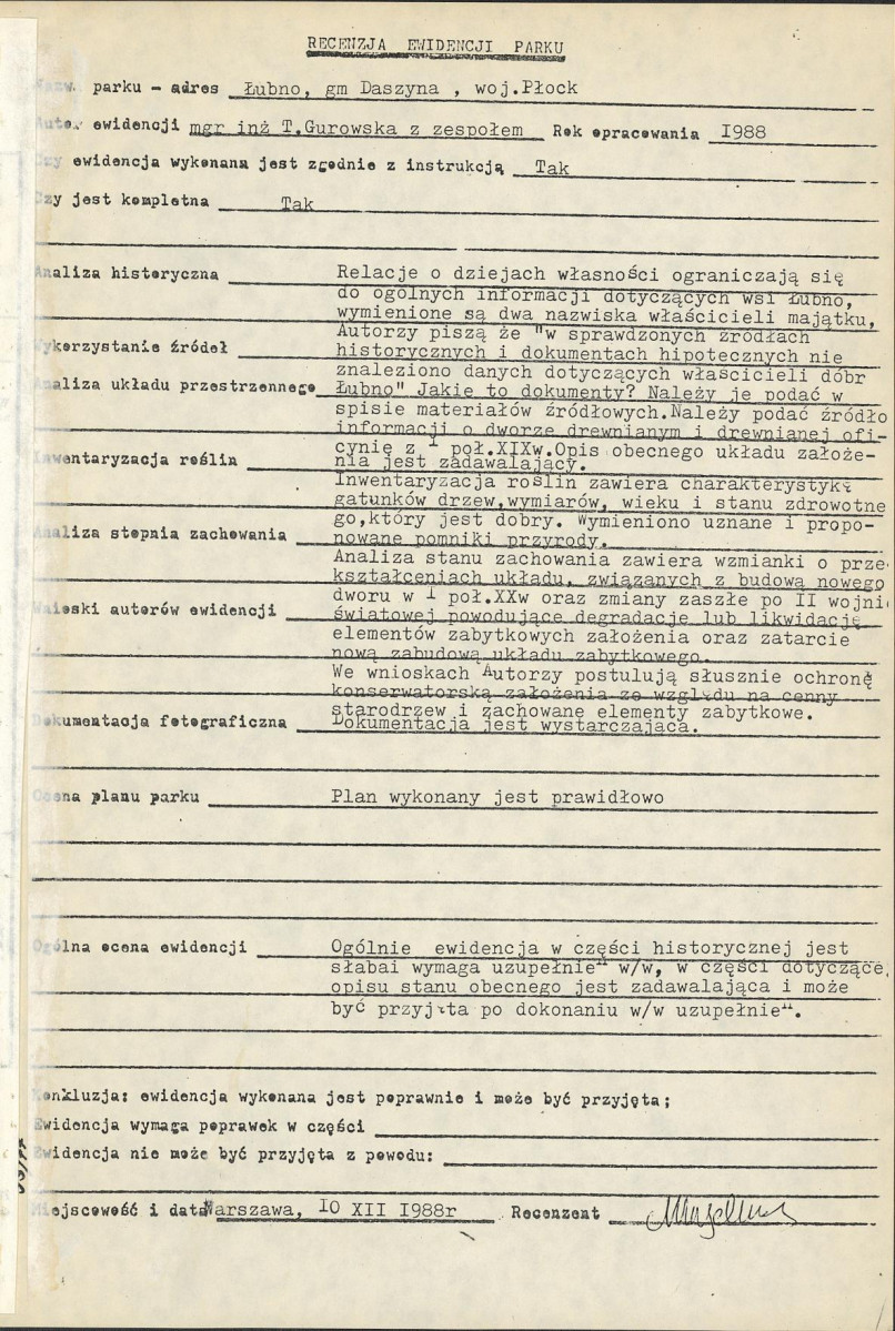 EP - Ewidencja parkowa, skan nr 4