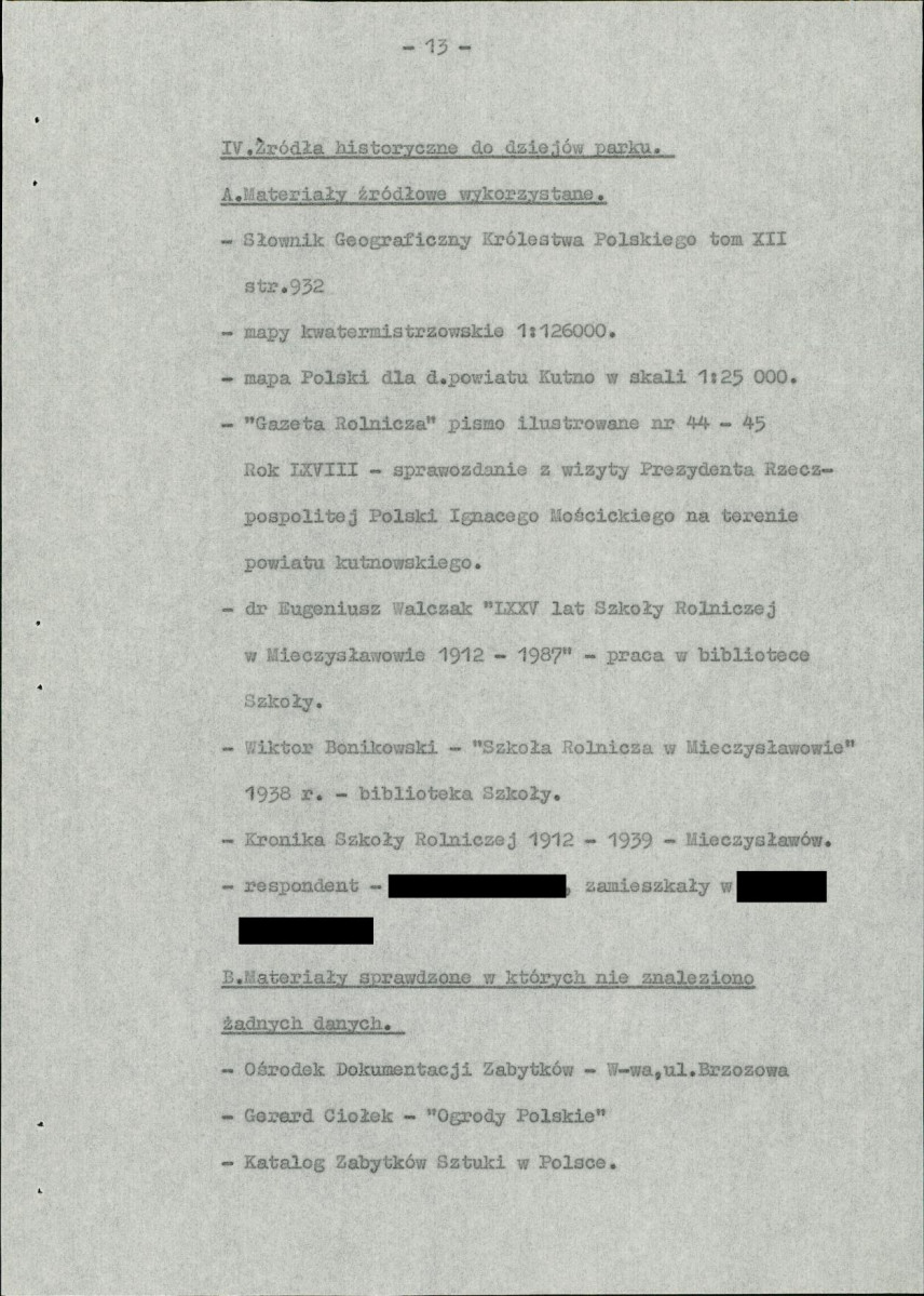 EP - Ewidencja parkowa, skan nr 20