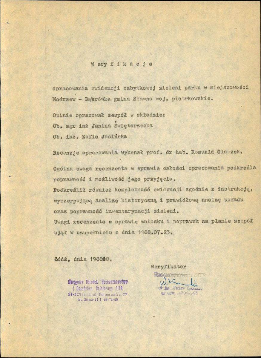 EP - Ewidencja parkowa, skan nr 7