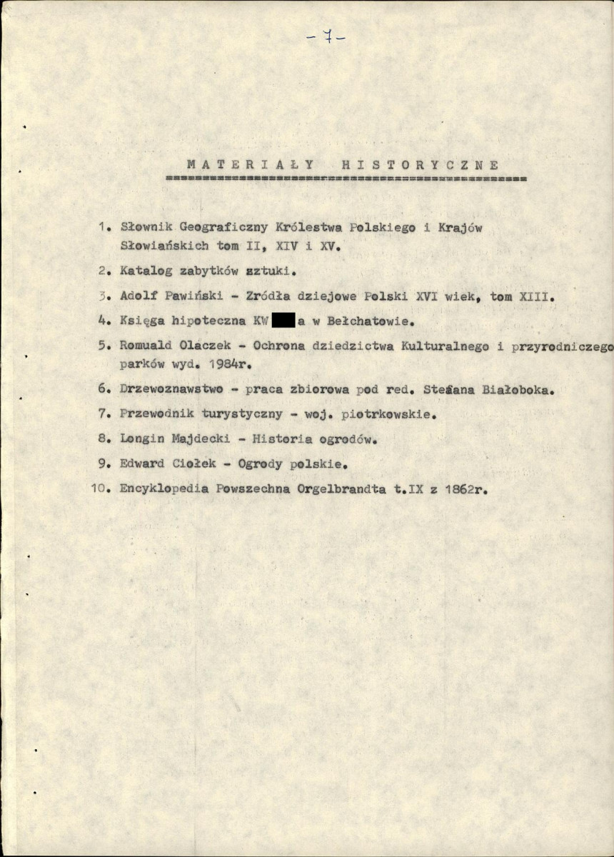 EP - Ewidencja parkowa, skan nr 15