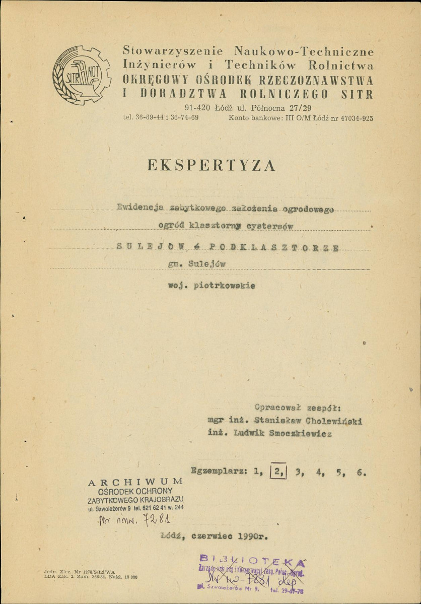 Ewidencja parkowa, skan nr 8