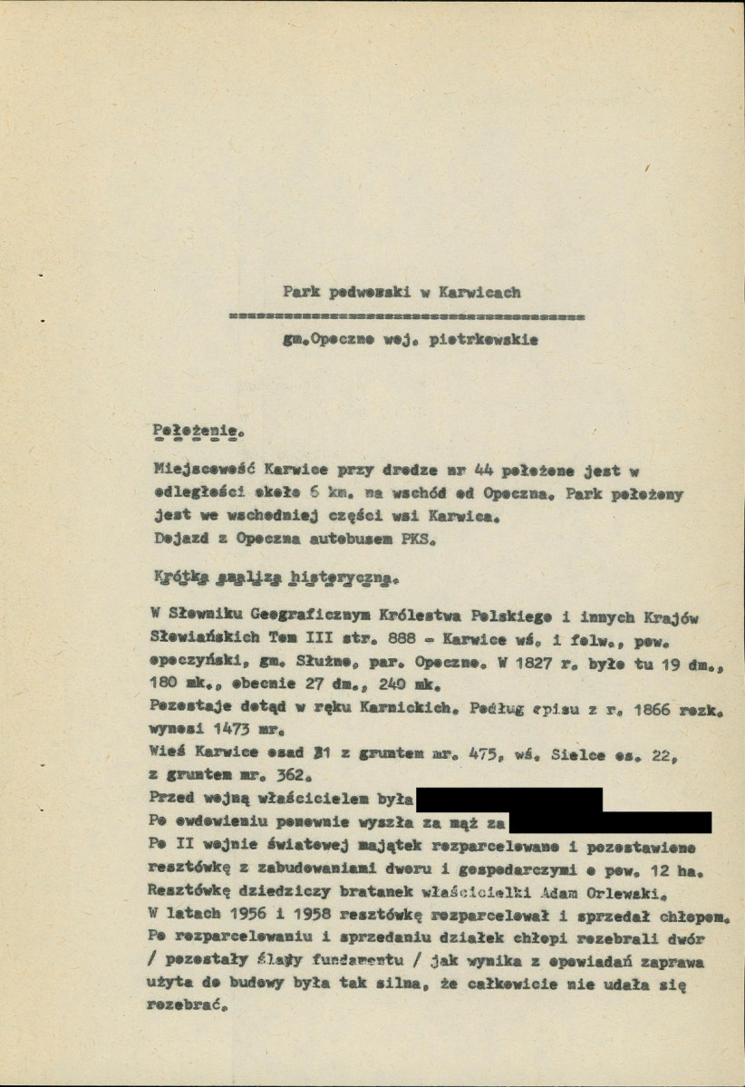 EP - Ewidencja parkowa, skan nr 6