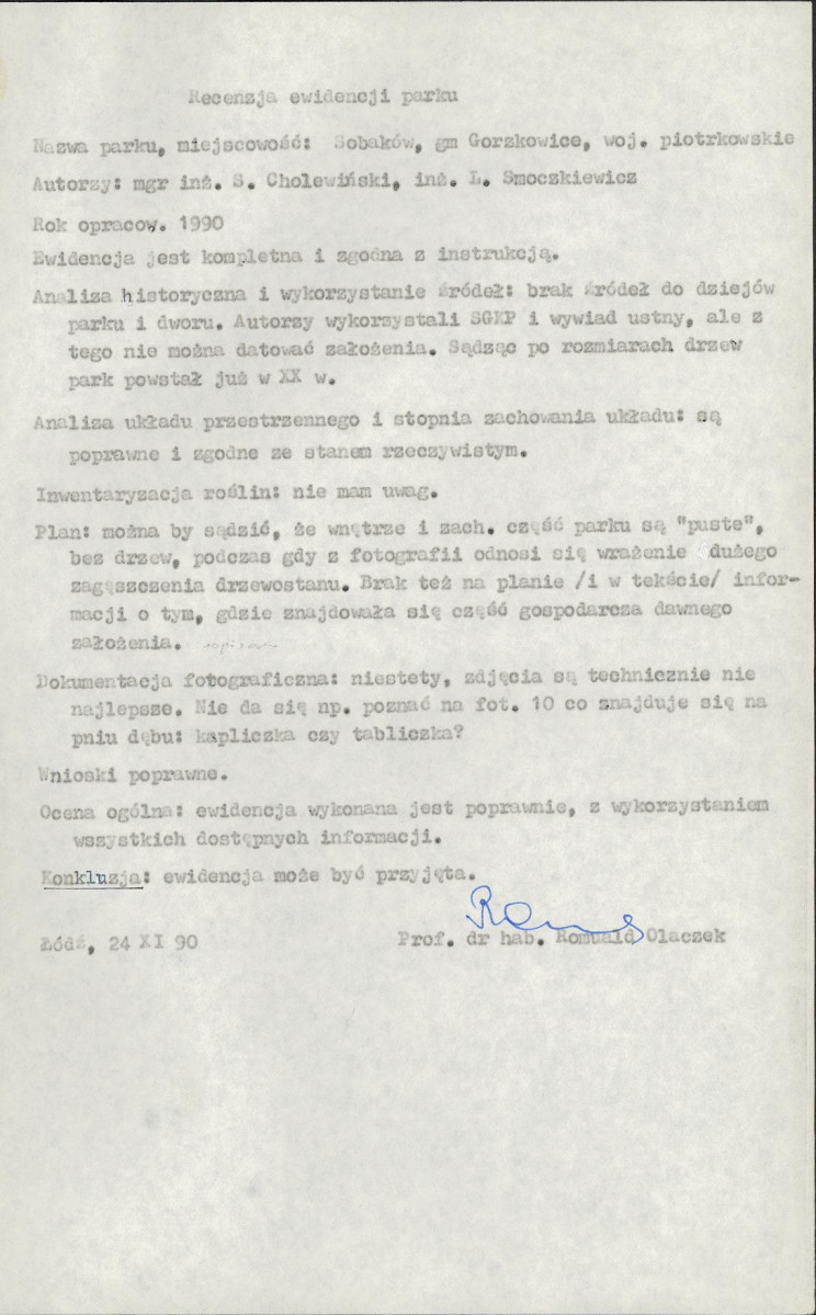 EP - Ewidencja parkowa, skan nr 4