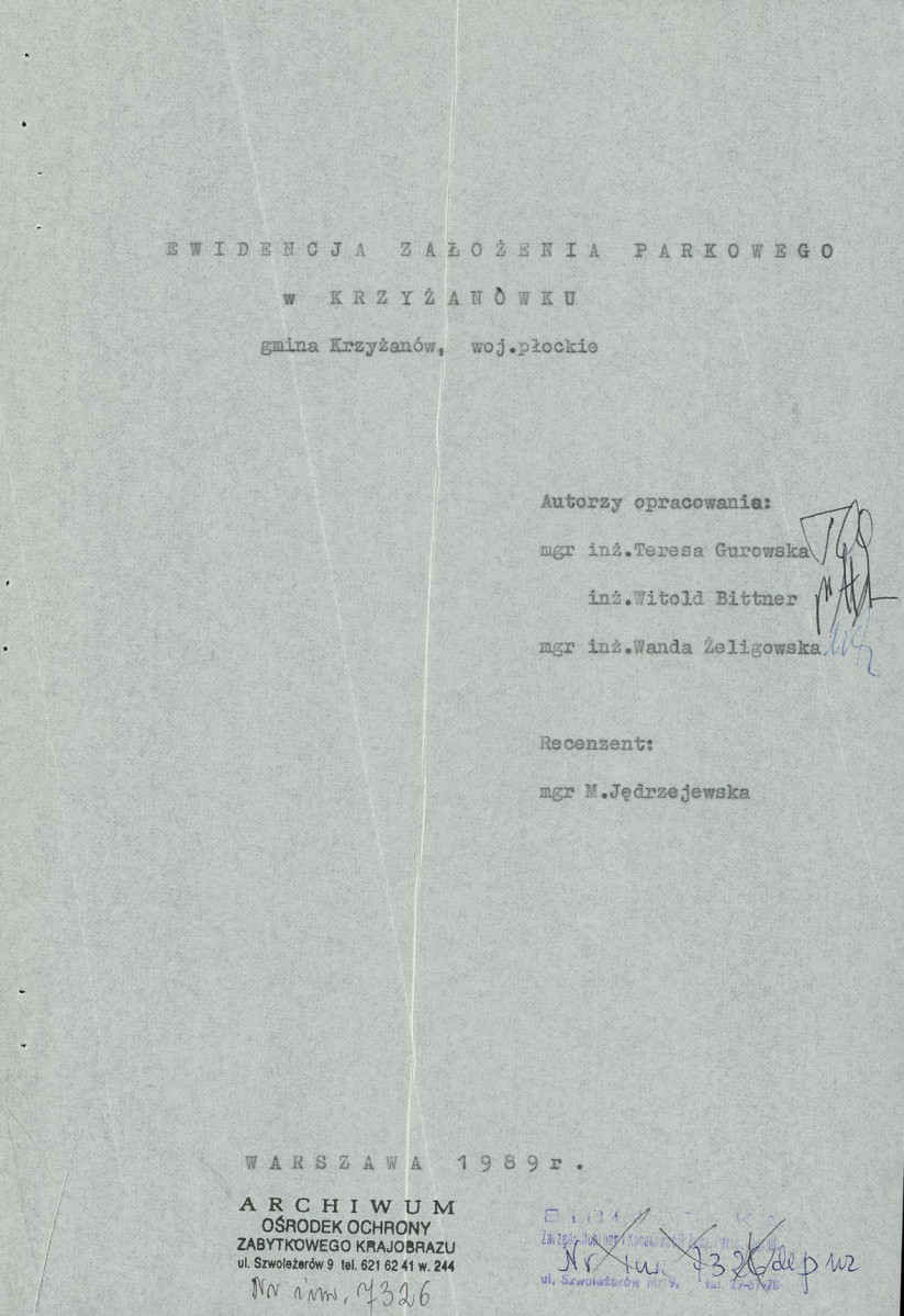 Ewidencja parkowa, skan nr 5