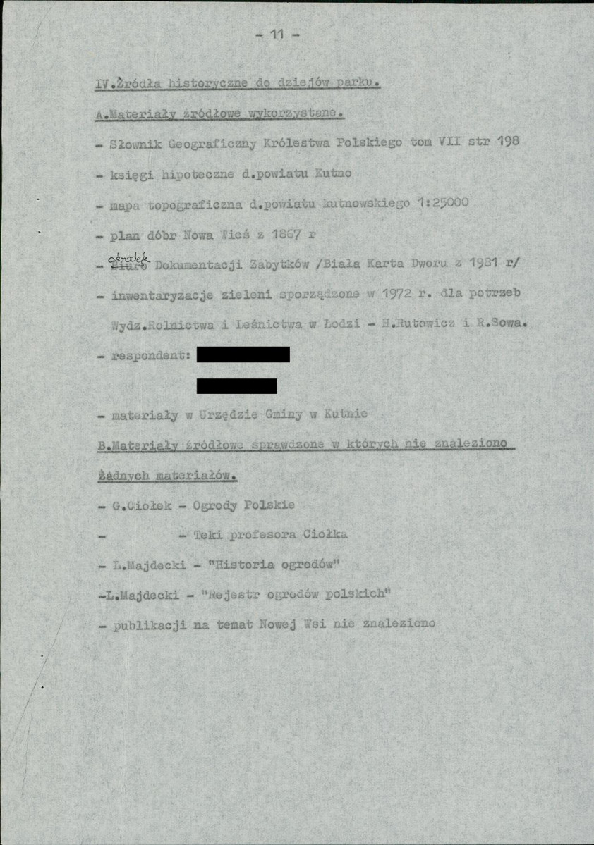 EP - Ewidencja parkowa, skan nr 19