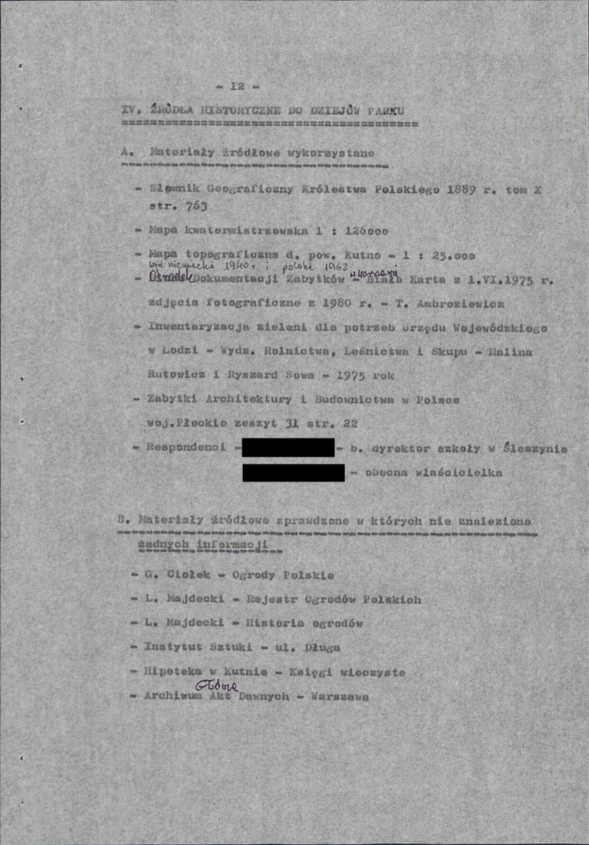 EP - Ewidencja parkowa, skan nr 20
