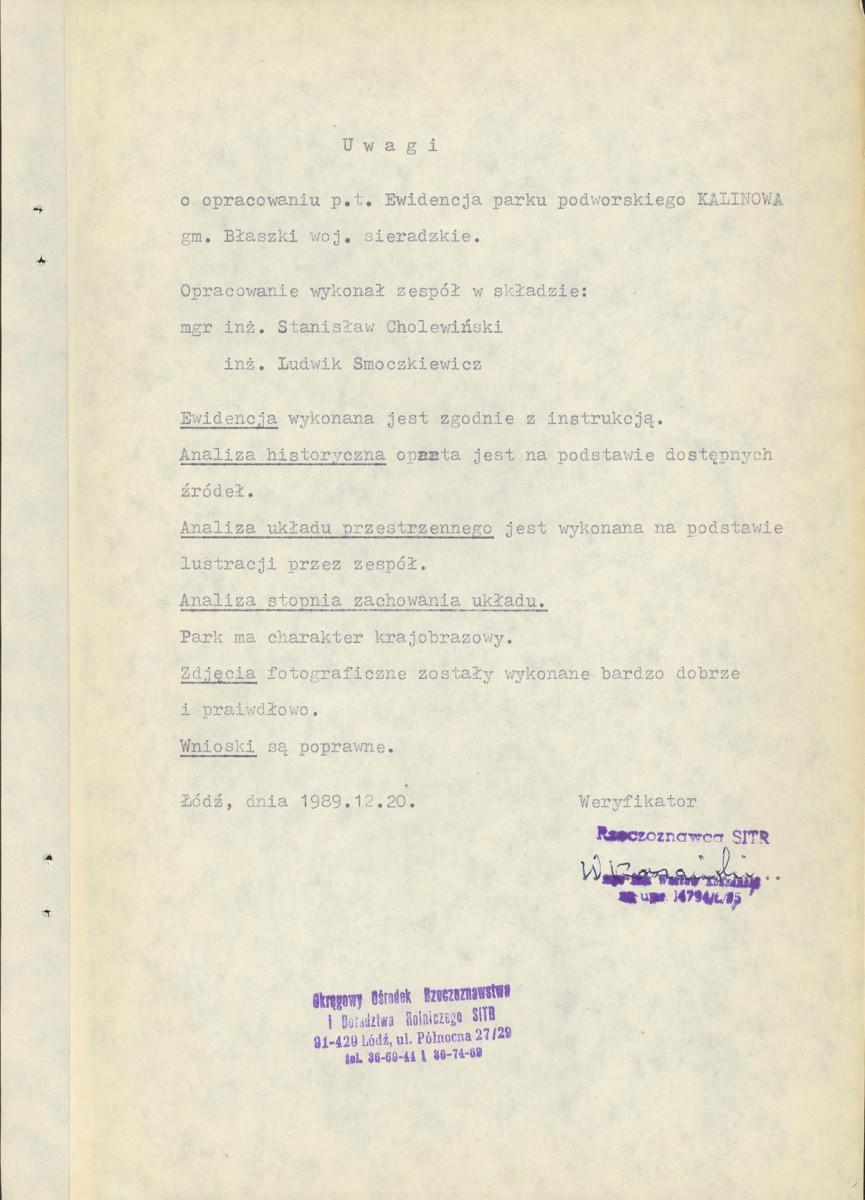 EP - Ewidencja parkowa, skan nr 7