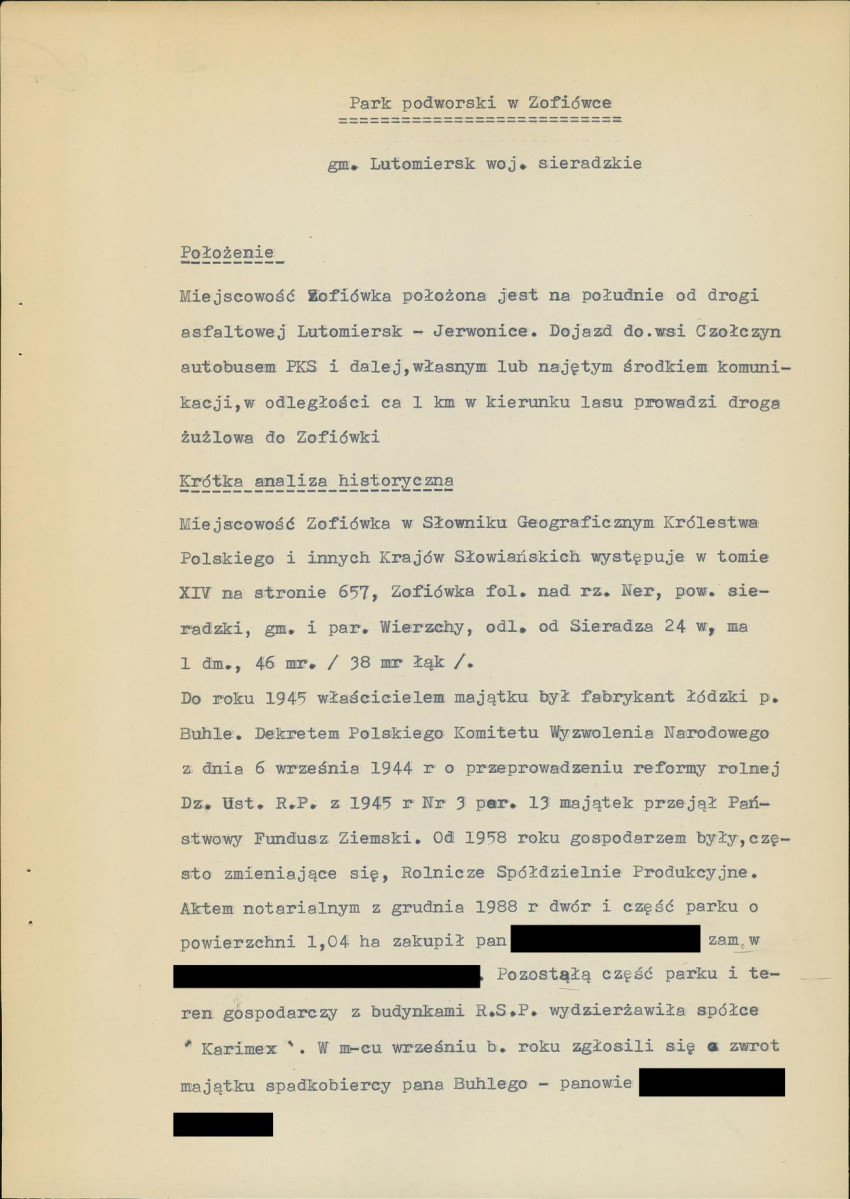 EP - Ewidencja parkowa, skan nr 7