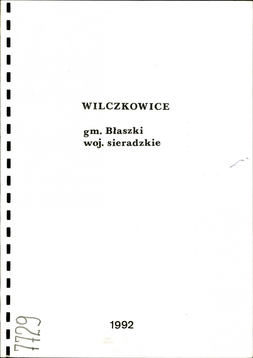 EP - Ewidencja parkowa, skan nr 1
