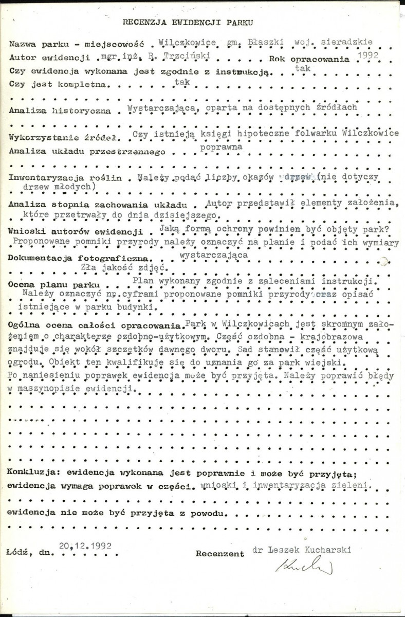 EP - Ewidencja parkowa, skan nr 21