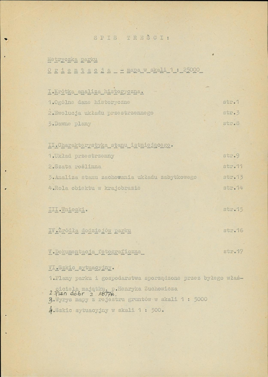EP - Ewidencja parkowa, skan nr 6