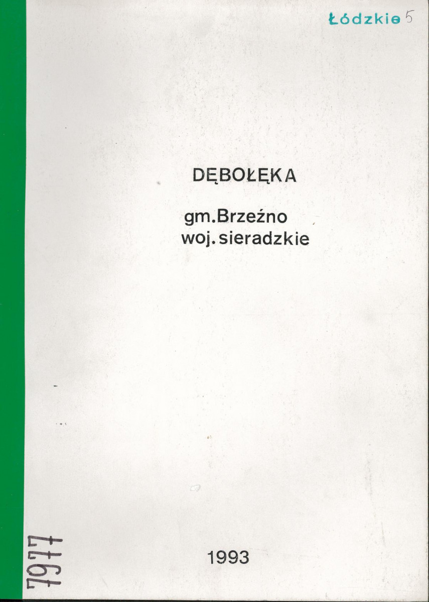 Ewidencja parkowa, skan nr 1