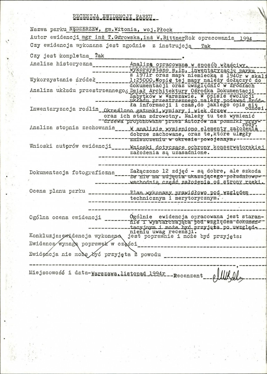 EP - Ewidencja parkowa, skan nr 5
