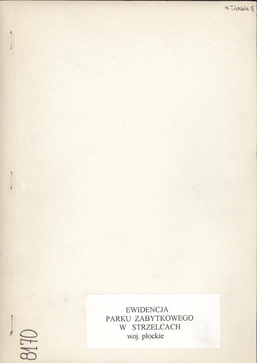 EP - Ewidencja parkowa, skan nr 1