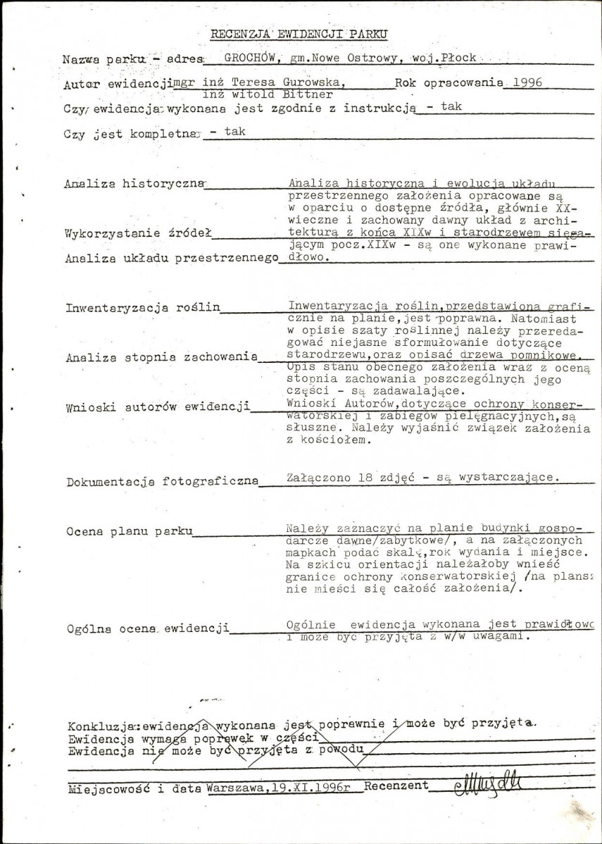 EP - Ewidencja parkowa, skan nr 6