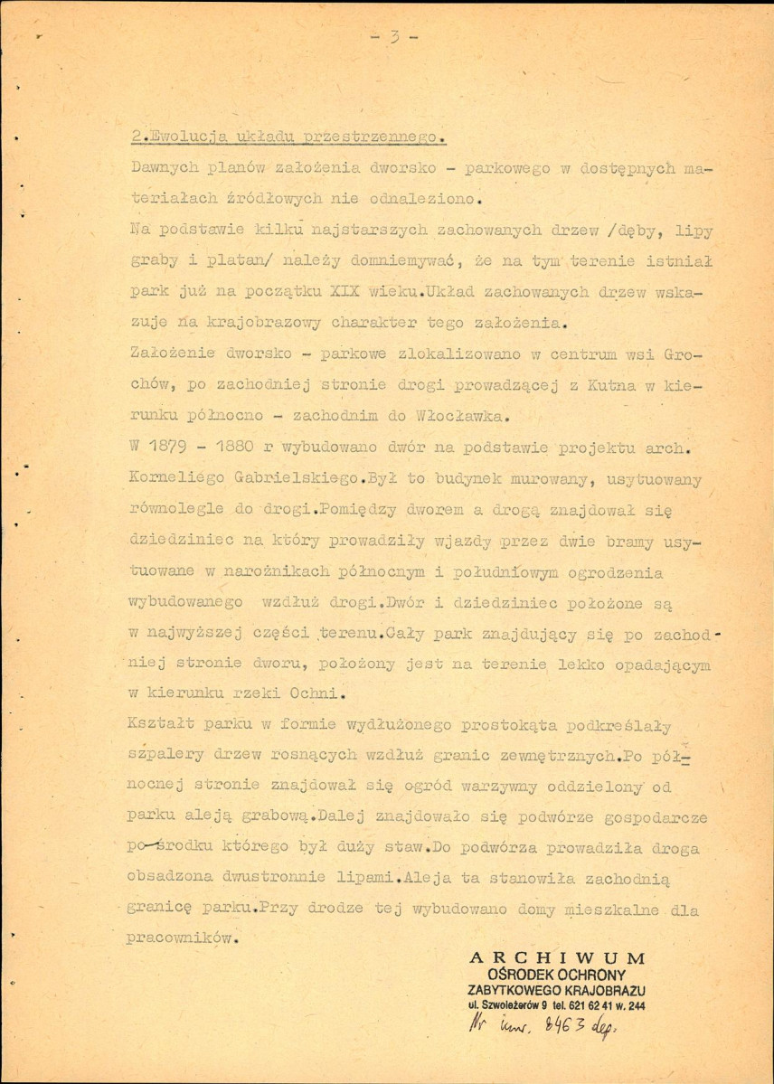 EP - Ewidencja parkowa, skan nr 13