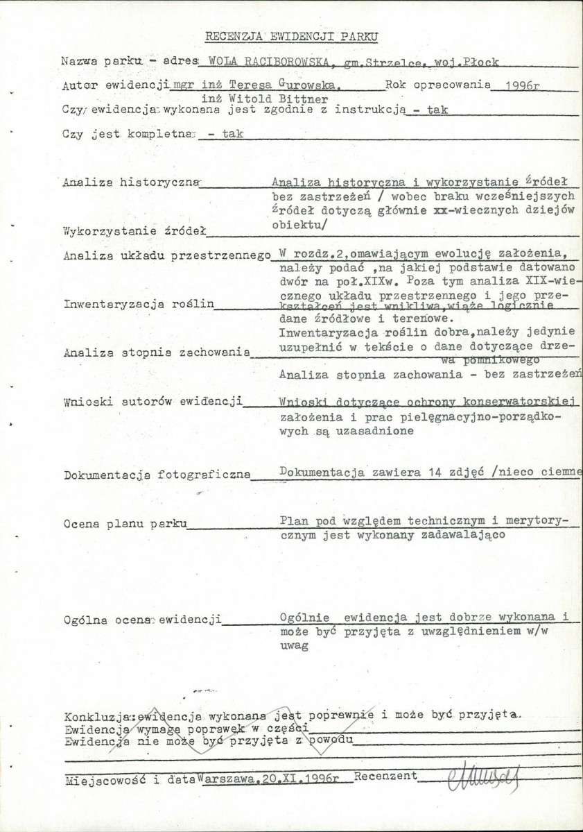 EP - Ewidencja parkowa, skan nr 6