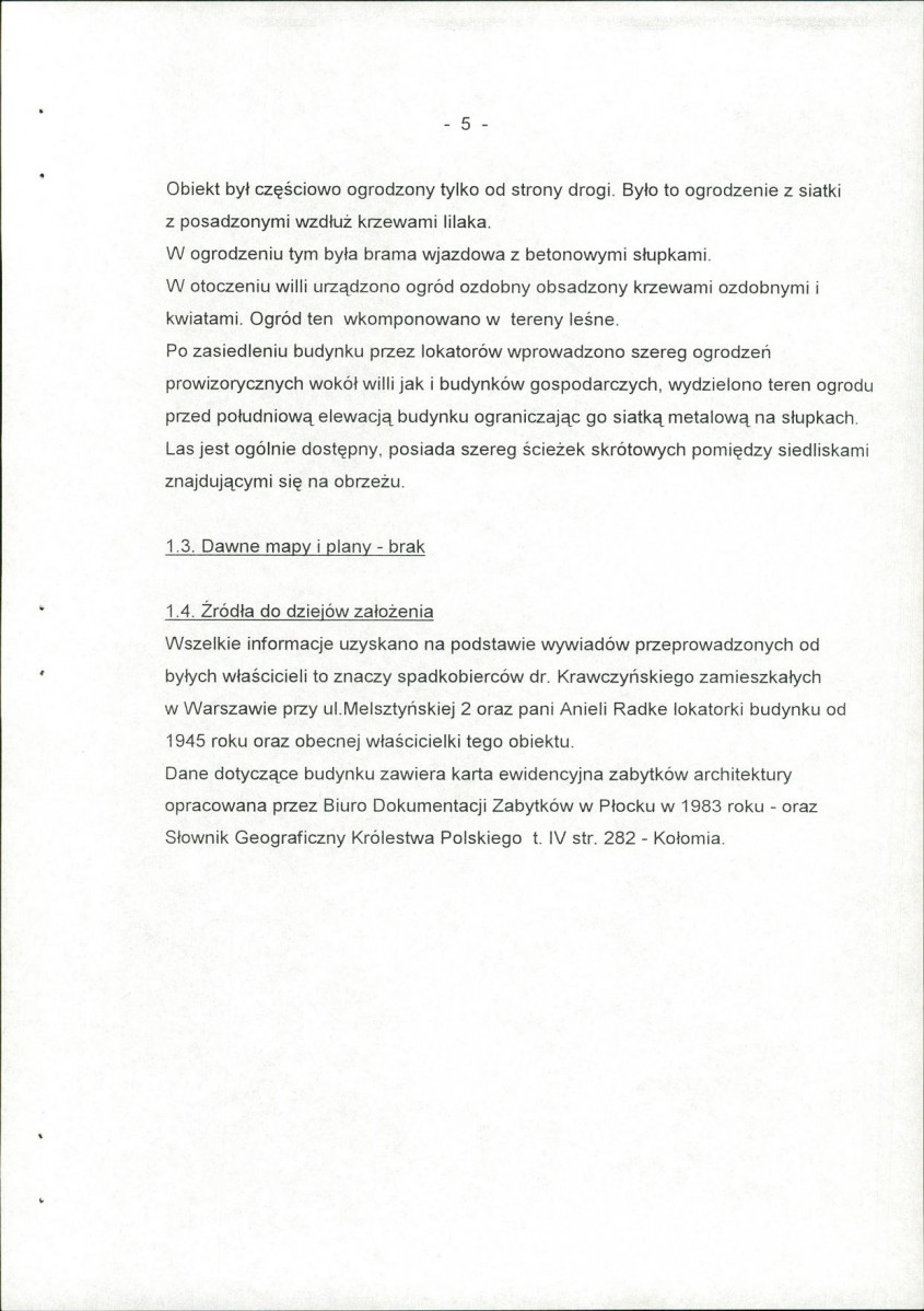 EP - Ewidencja parkowa, skan nr 10