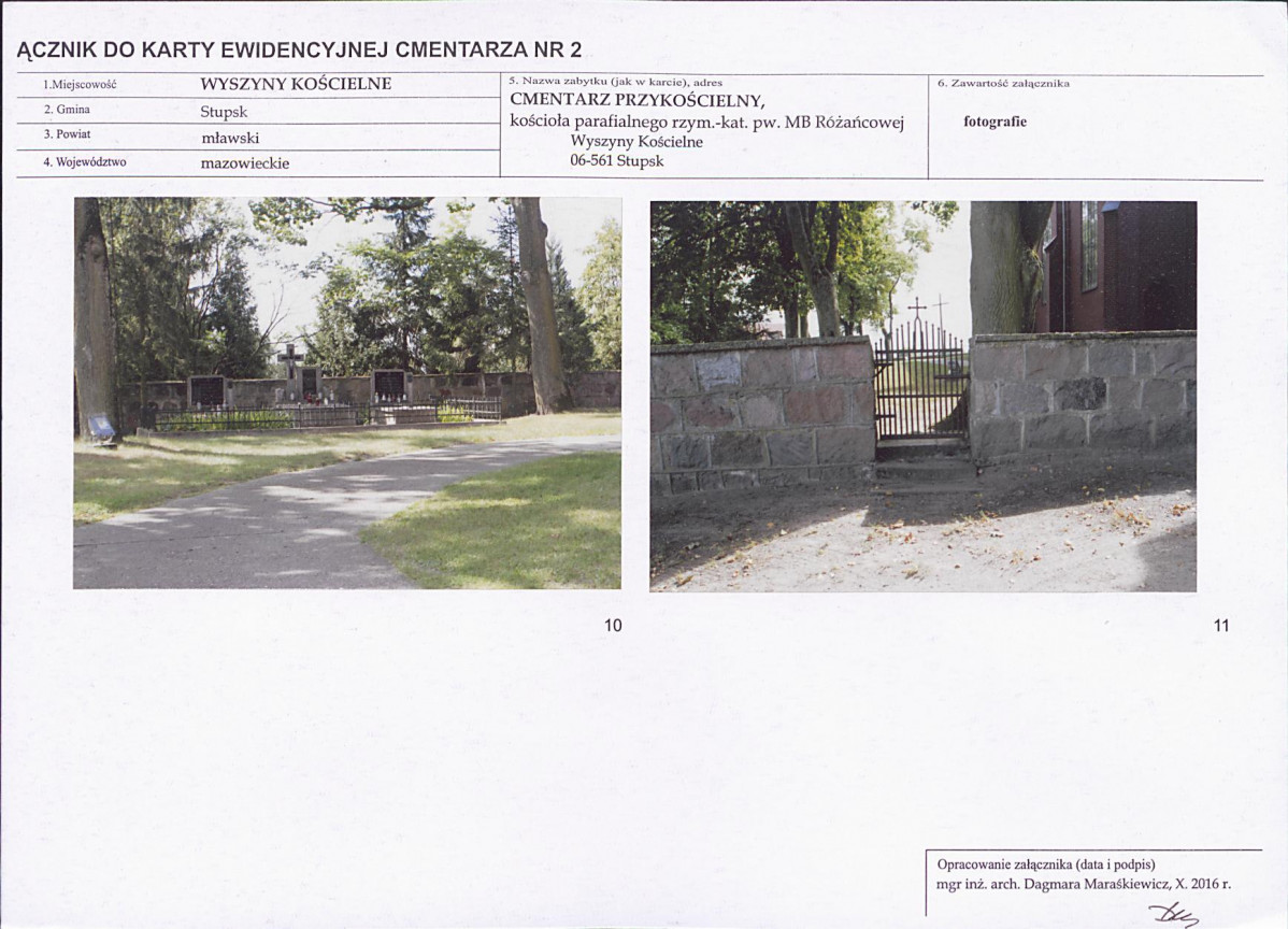 KC - Karta cmentarza, skan nr 6