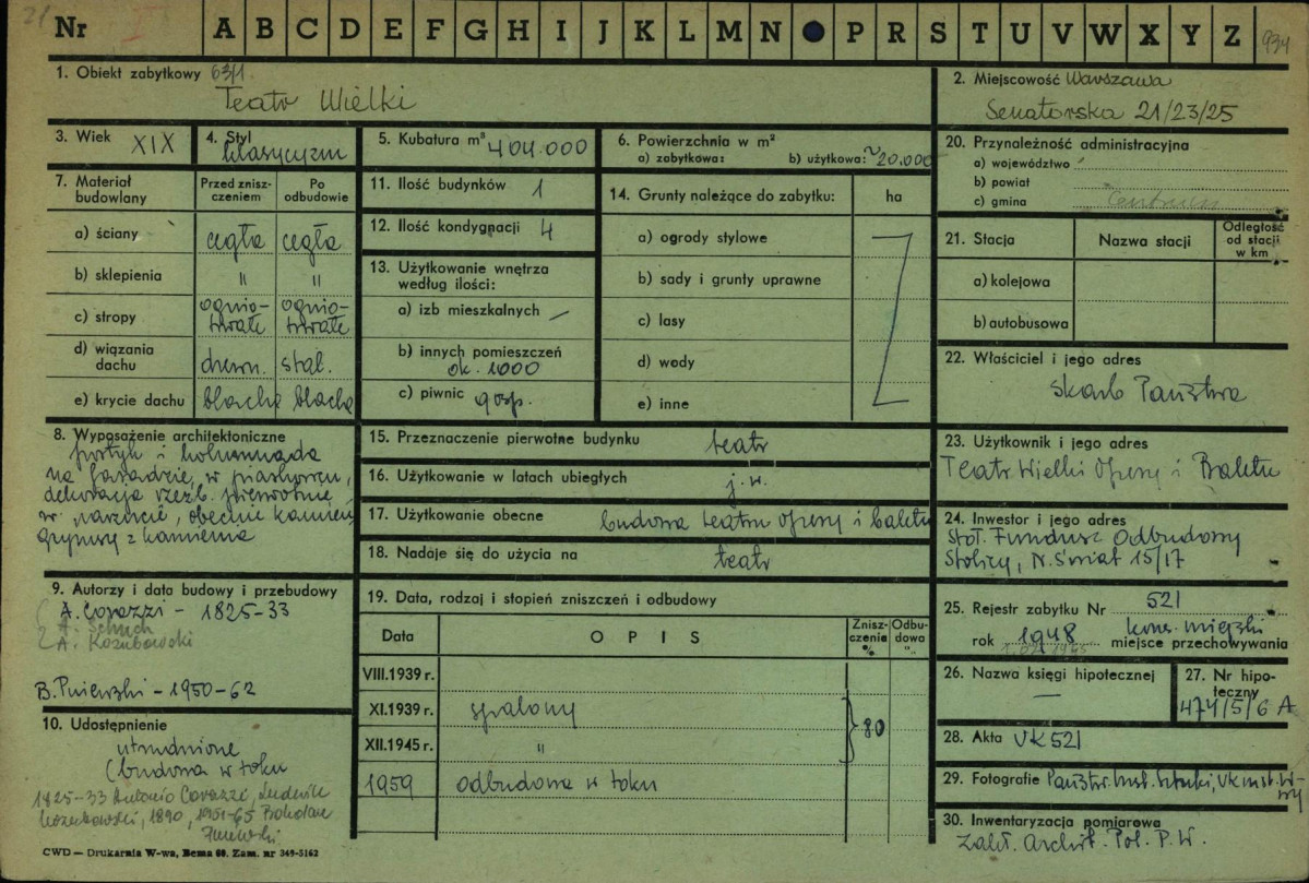 Karta zielona, skan nr 1