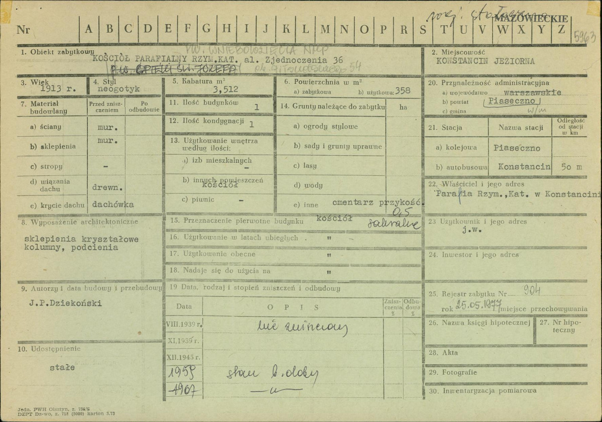 Karta zielona, skan nr 1
