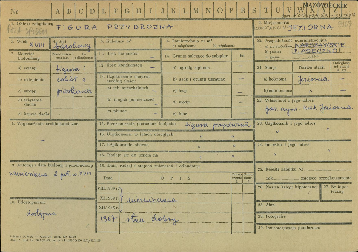 Karta zielona, skan nr 1