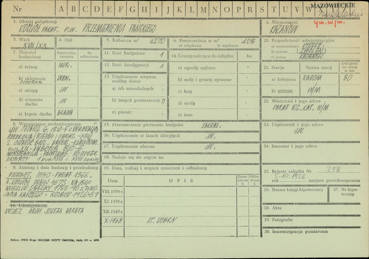 Karta zielona, skan nr 1