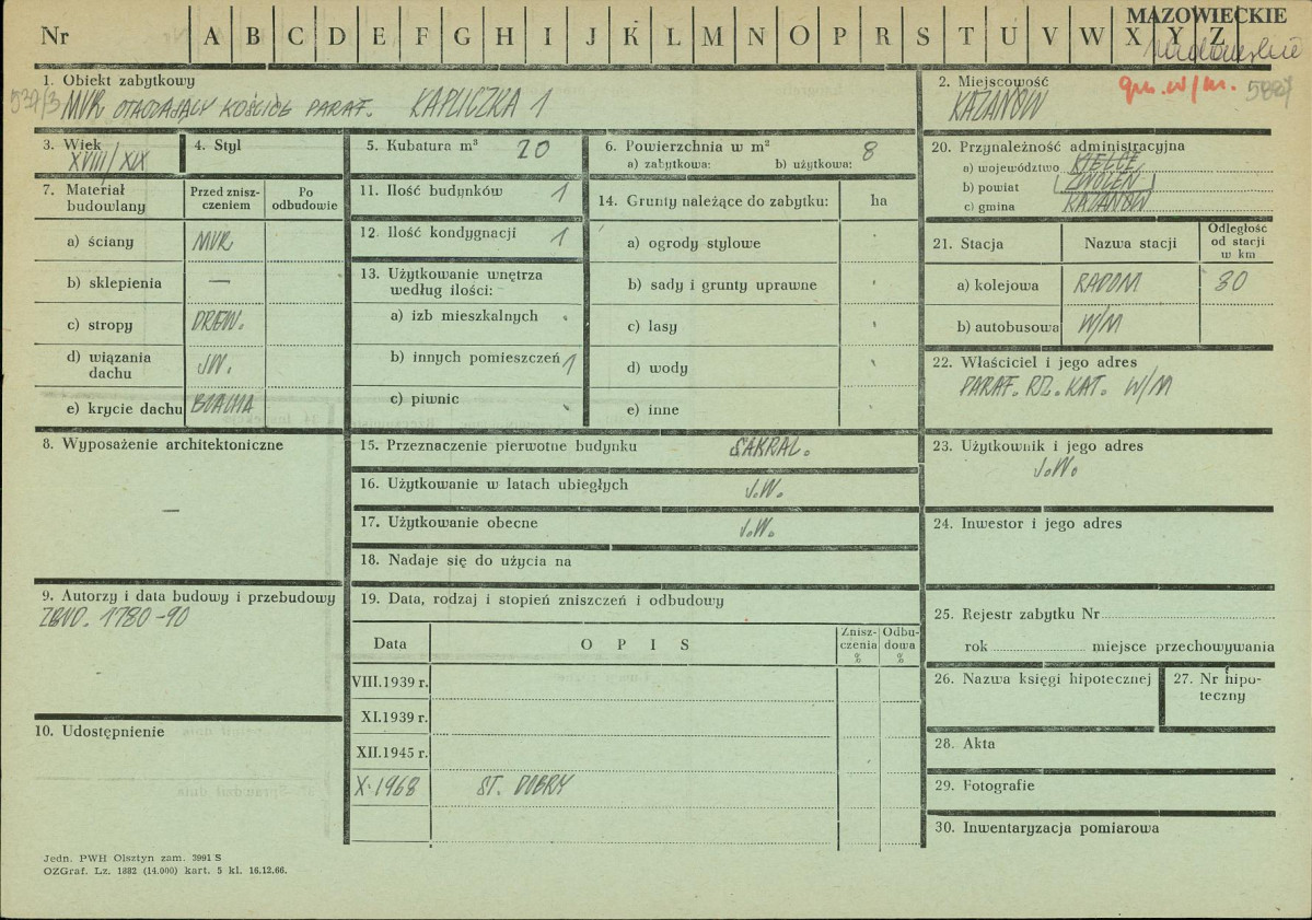 Karta zielona, skan nr 1