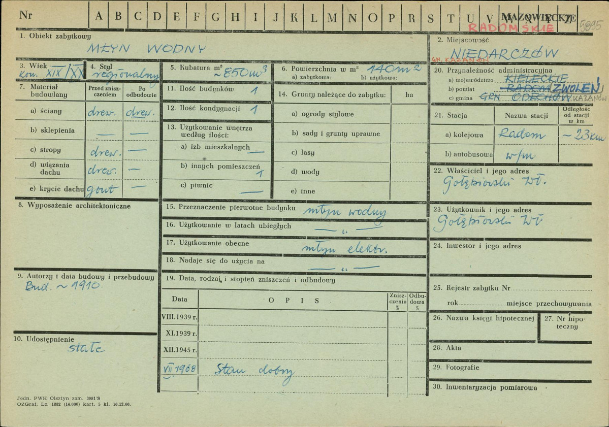 Karta zielona, skan nr 1