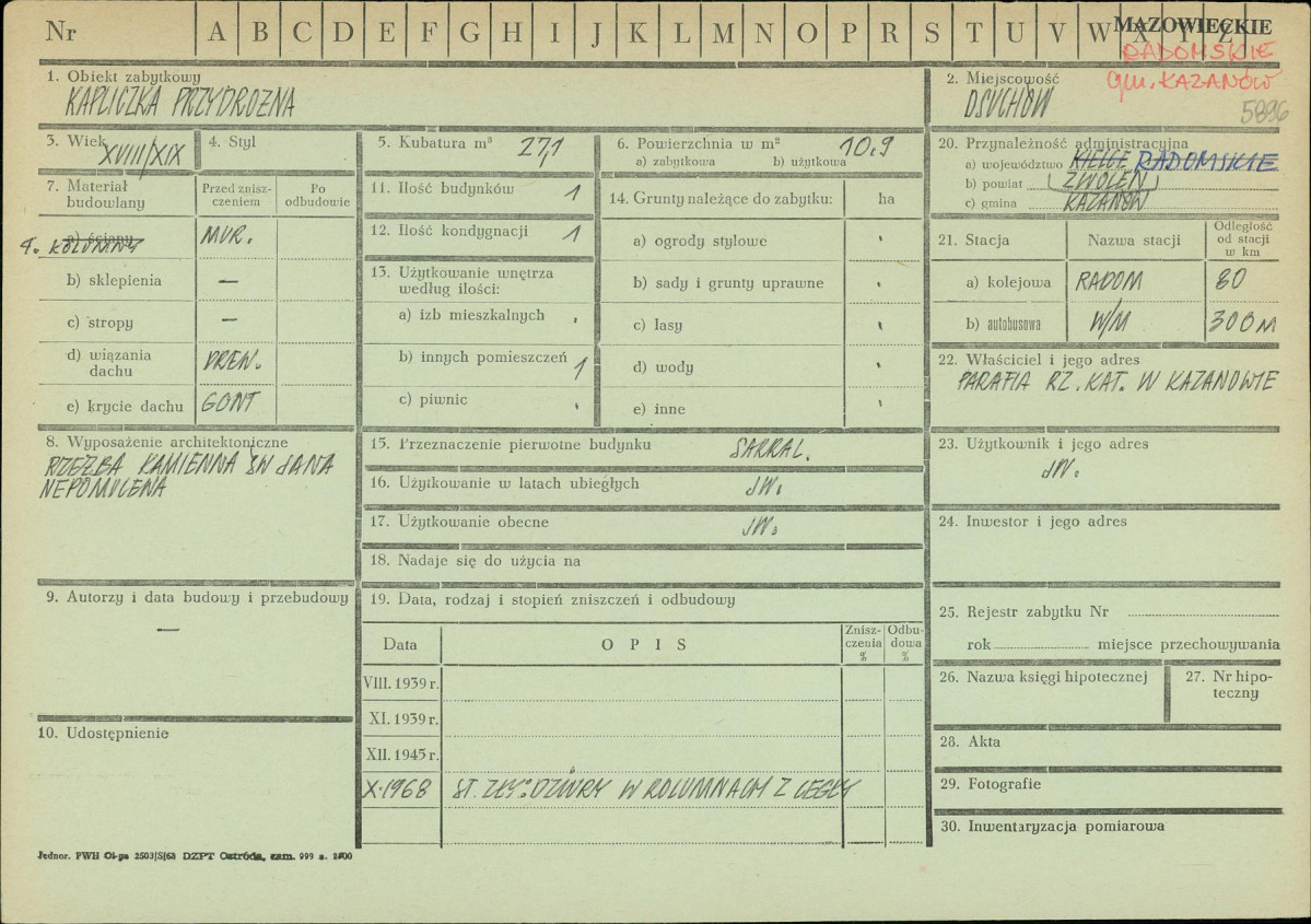 Karta zielona, skan nr 1