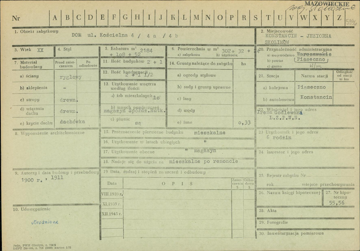 Karta zielona, skan nr 1