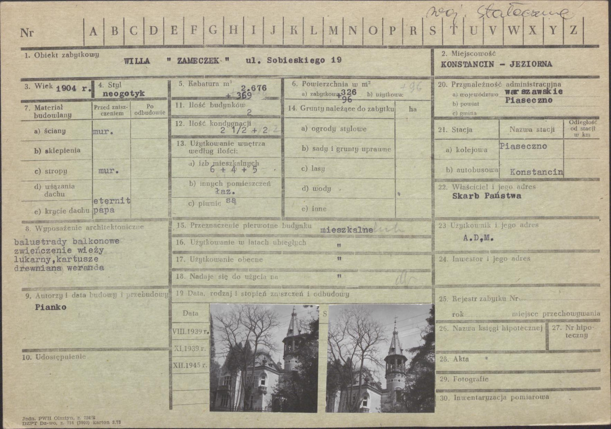 Karta zielona, skan nr 1