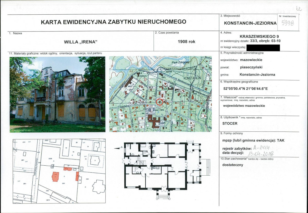 KB - Karta biała, skan nr 1