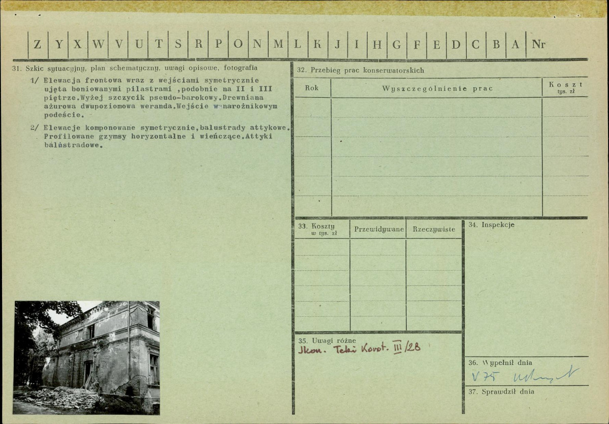 Karta zielona, skan nr 2