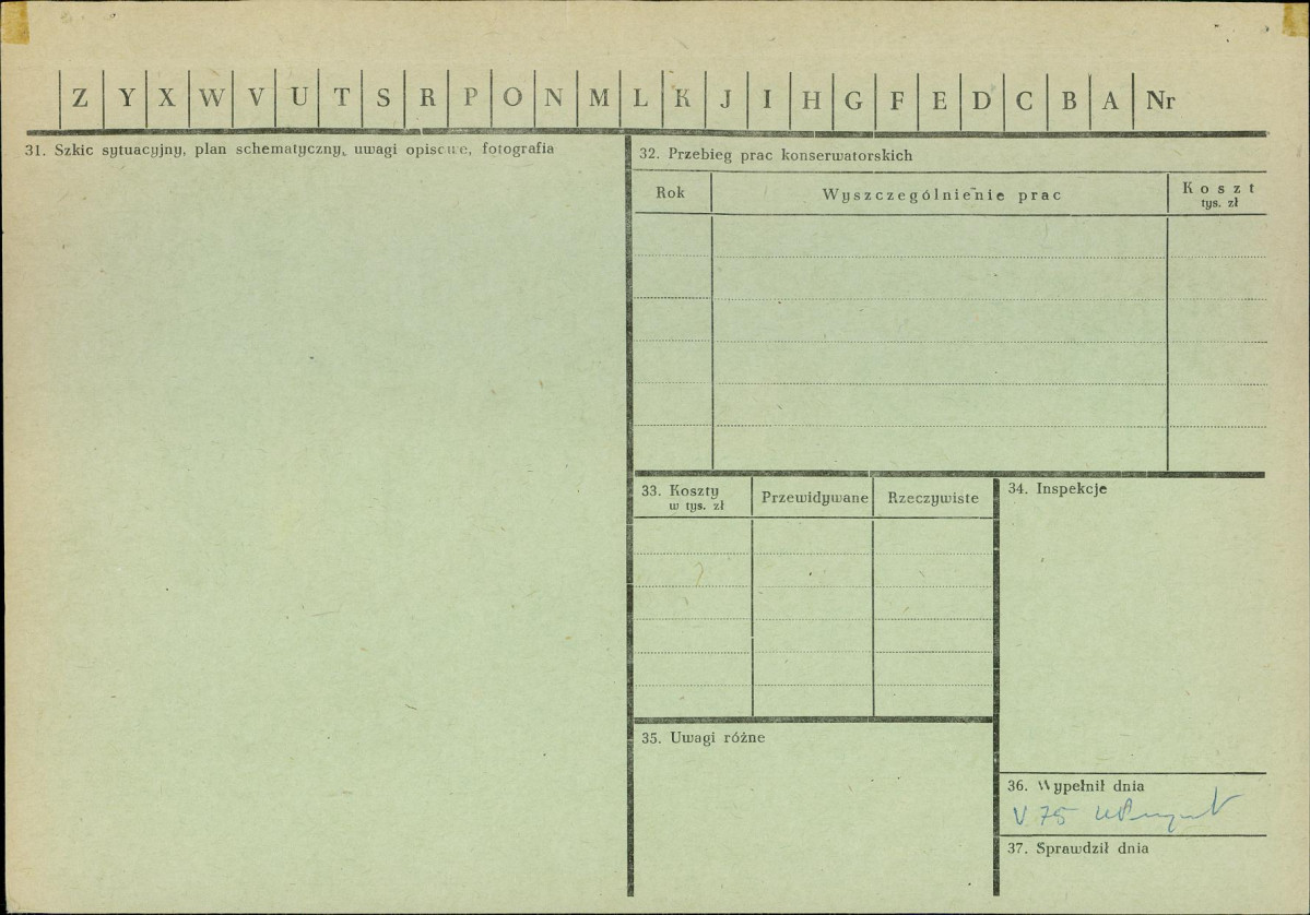 Karta zielona, skan nr 4